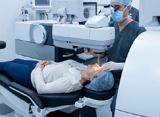 Equipamento laser oftalmológico